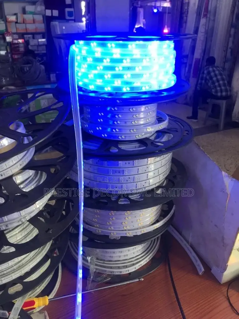 Gypsum Lights Used in Entebe Project