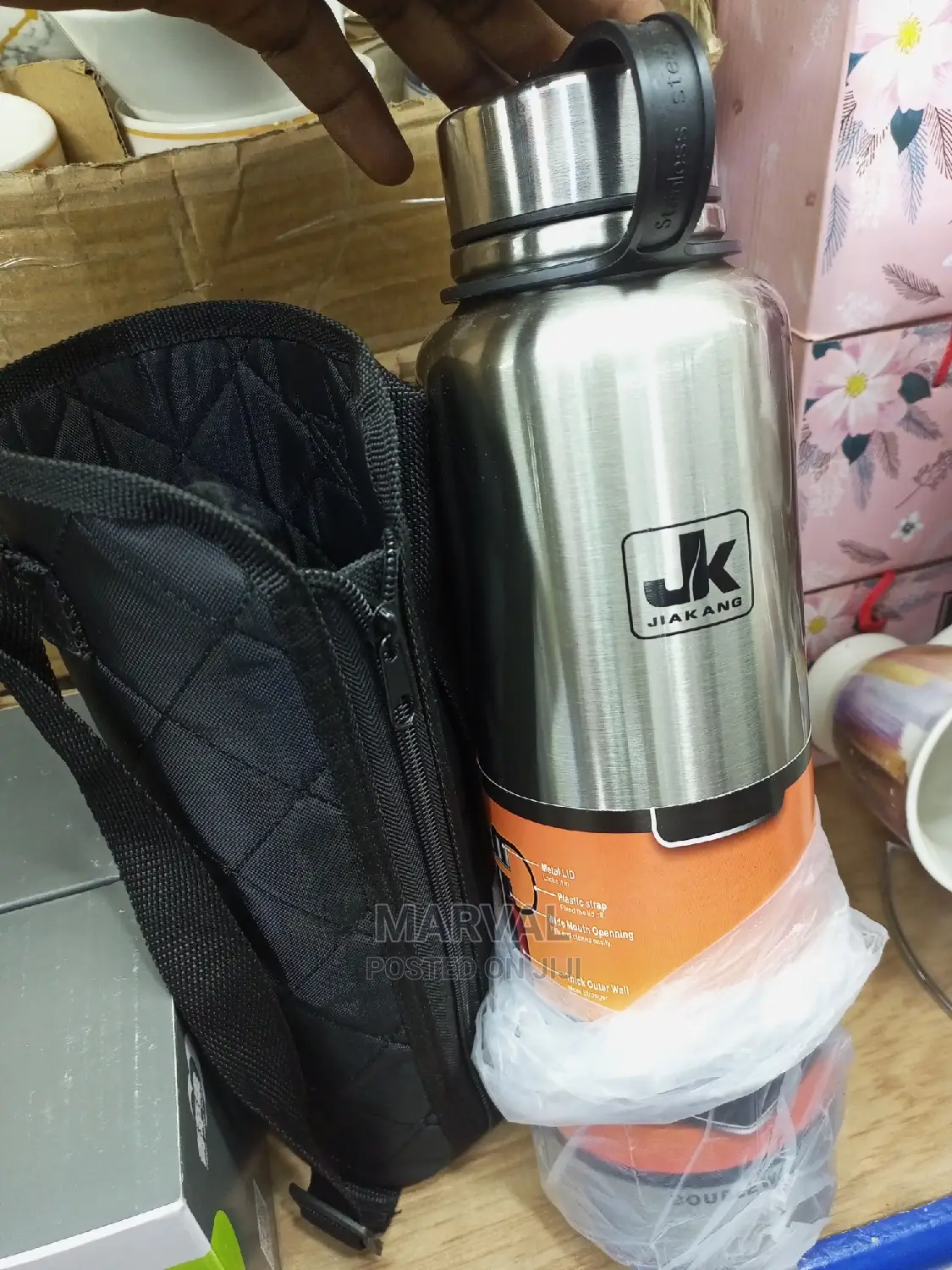JK 1500 Double Wall Bottle Flask