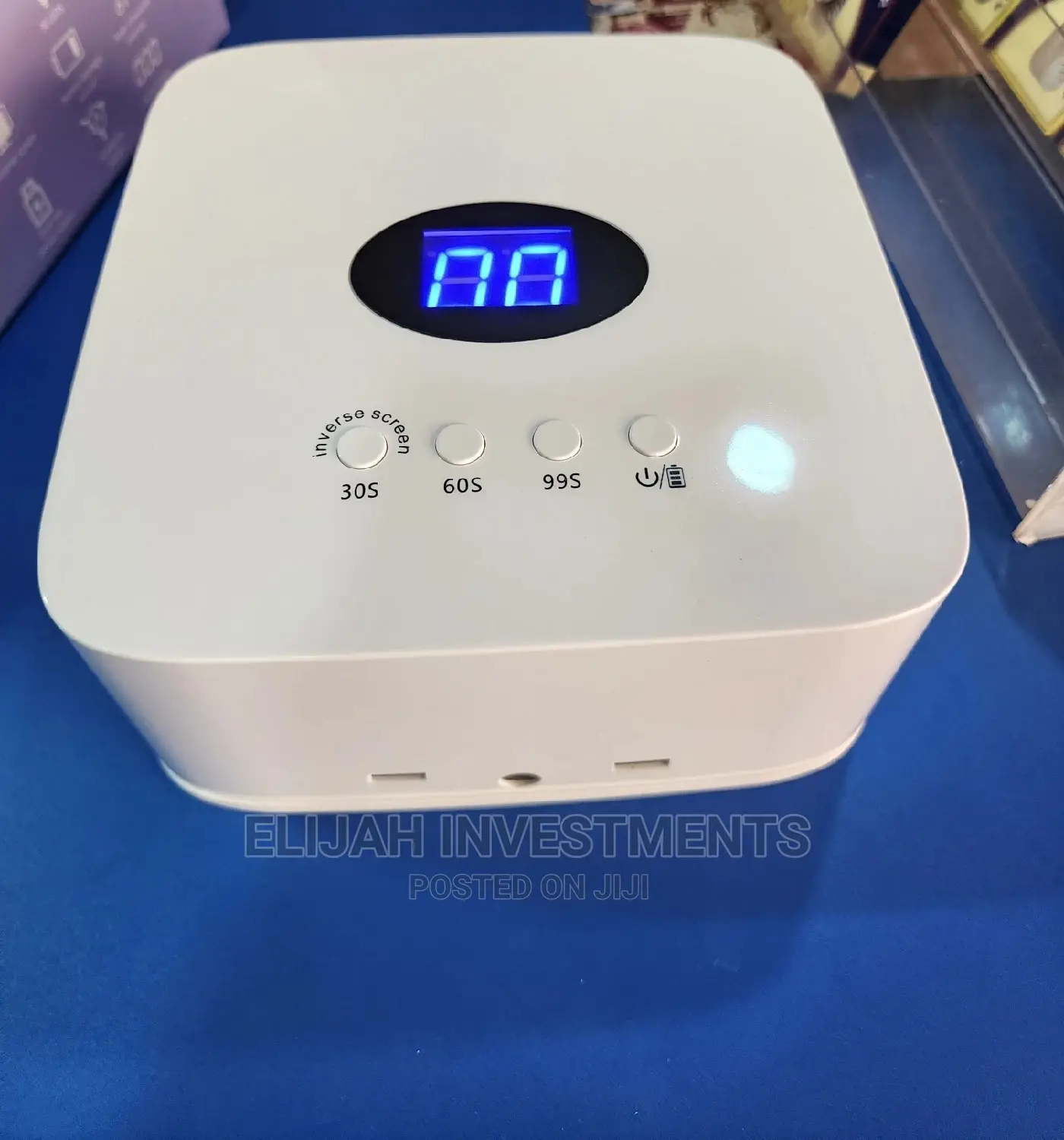 Rechargeable Nail Drying Lamp White