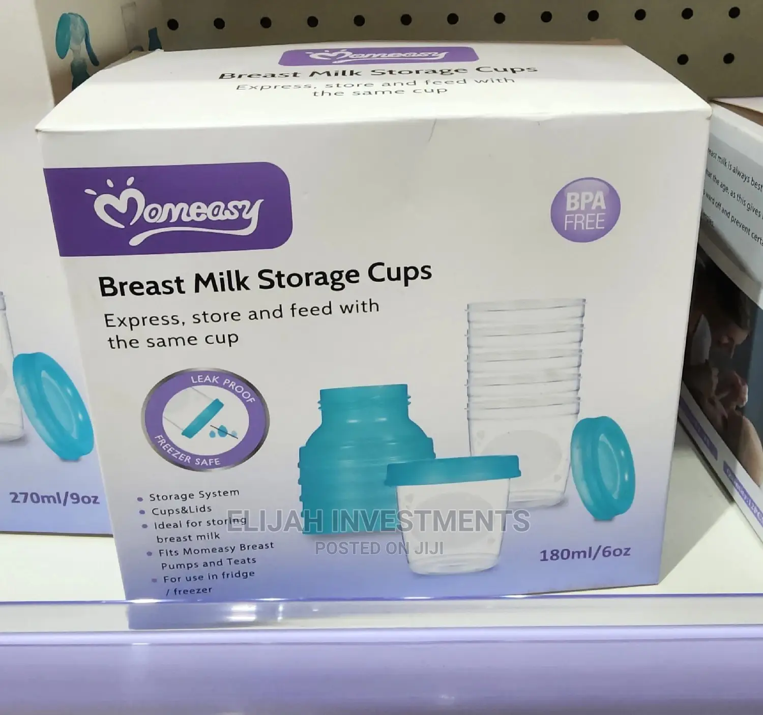 Breast Milk Storage Cups