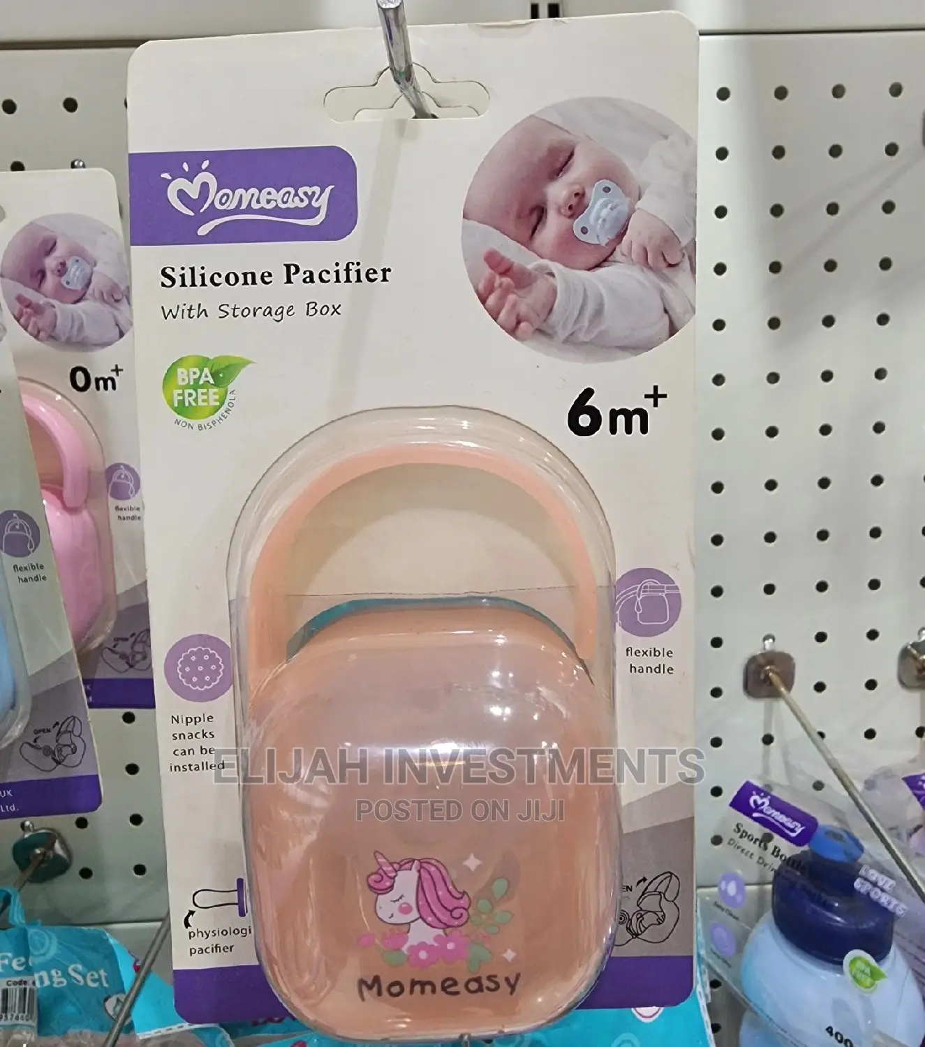 Momeasy Silicone Pacifier With Storage