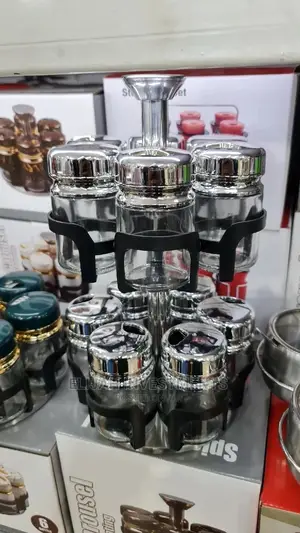 12pcs Rotating Spice Rack