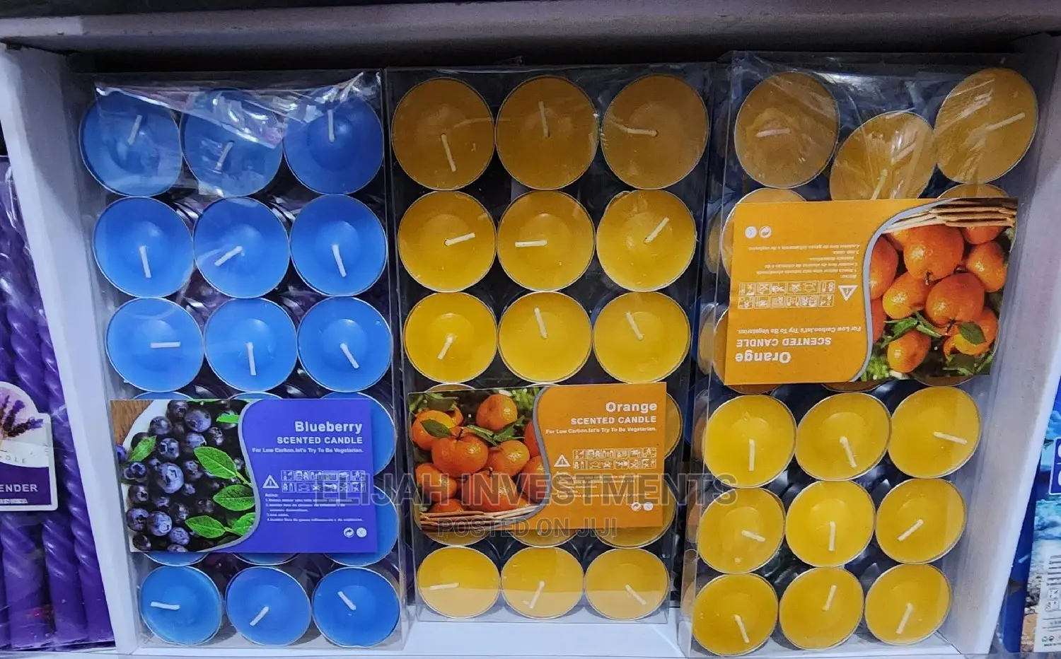 18pcs Pack of Small Scented Candles