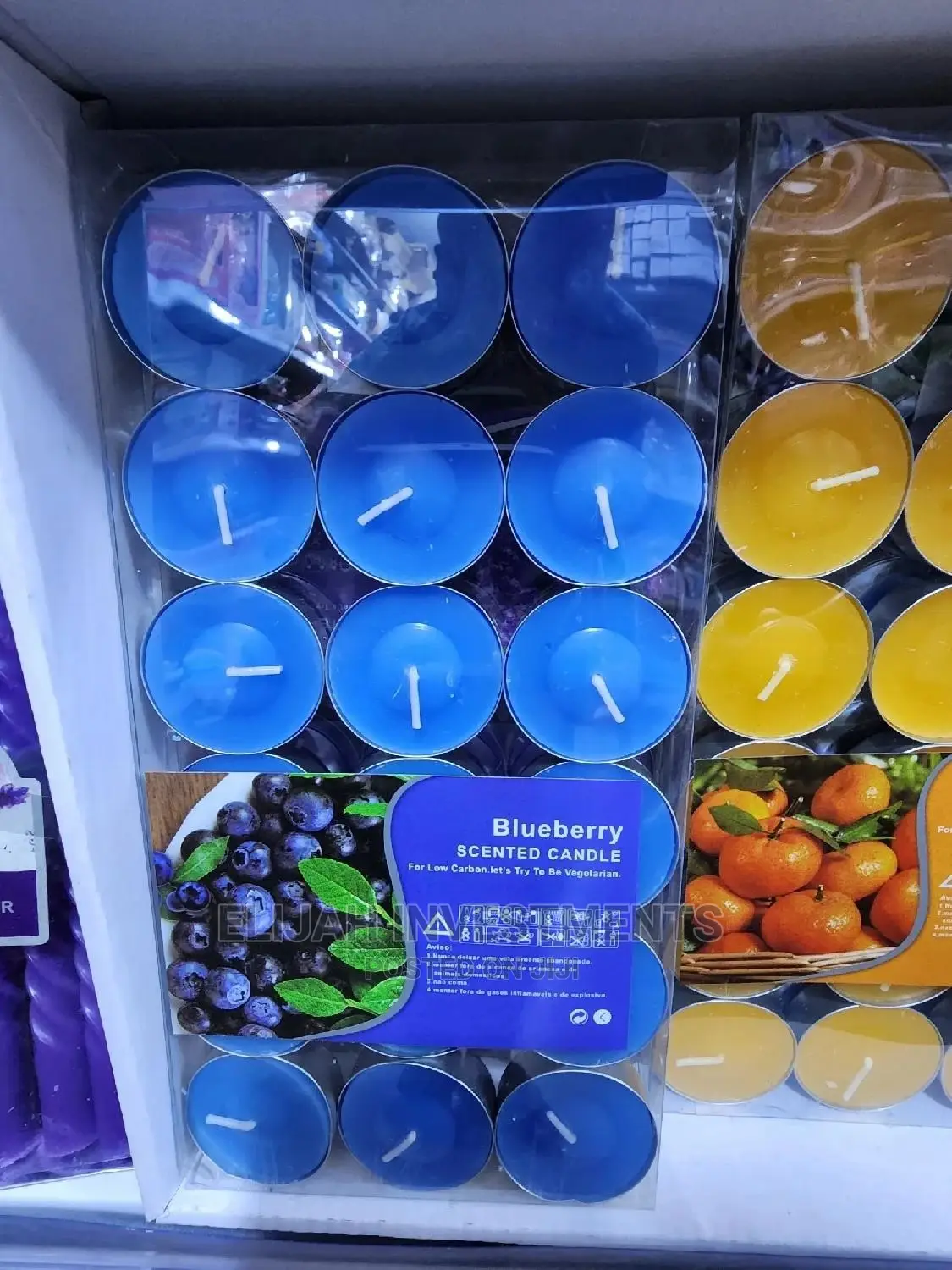 18pcs Pack of Small Scented Candles