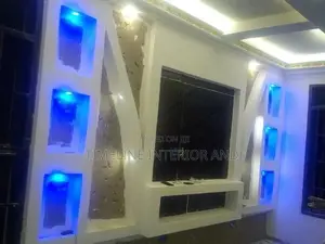 Beautiful Gypsum Tv Unit Design 850