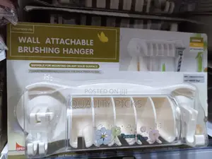 Wall Attachable Brushing Hanger