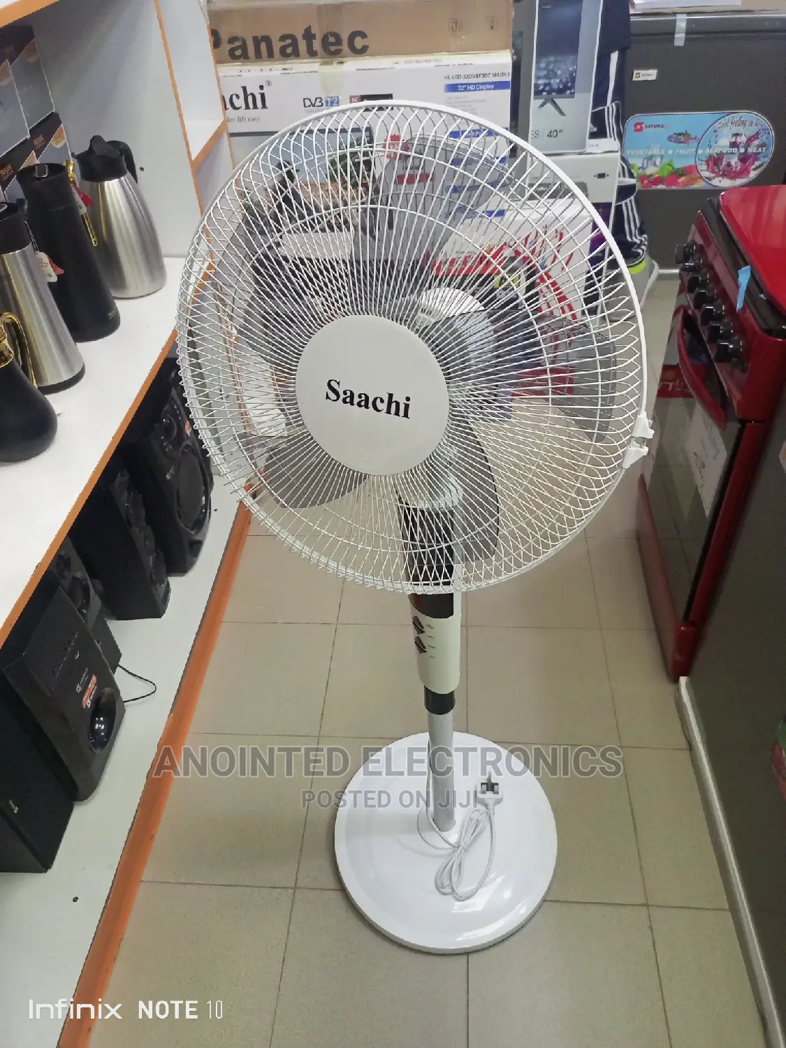 Saachi Remote Stand Fans