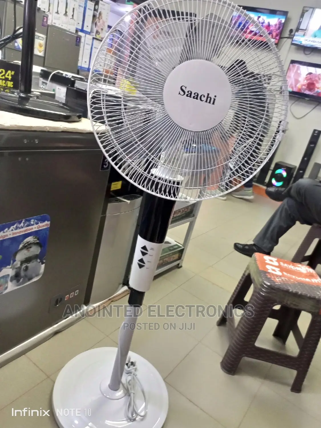 Saachi Stand Remote Fans