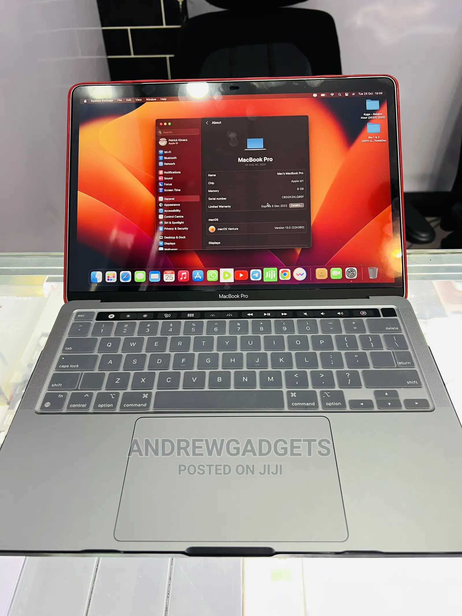 Laptop Apple MacBook Pro 2020 M1 8GB Apple M1 SSD 512GB
