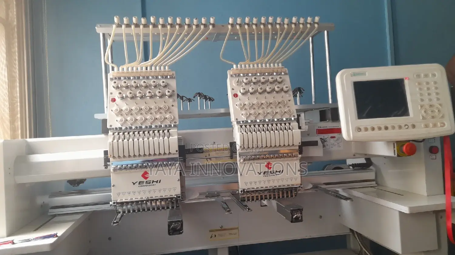 Brand New 2head Embroidery Machine 12 Needles