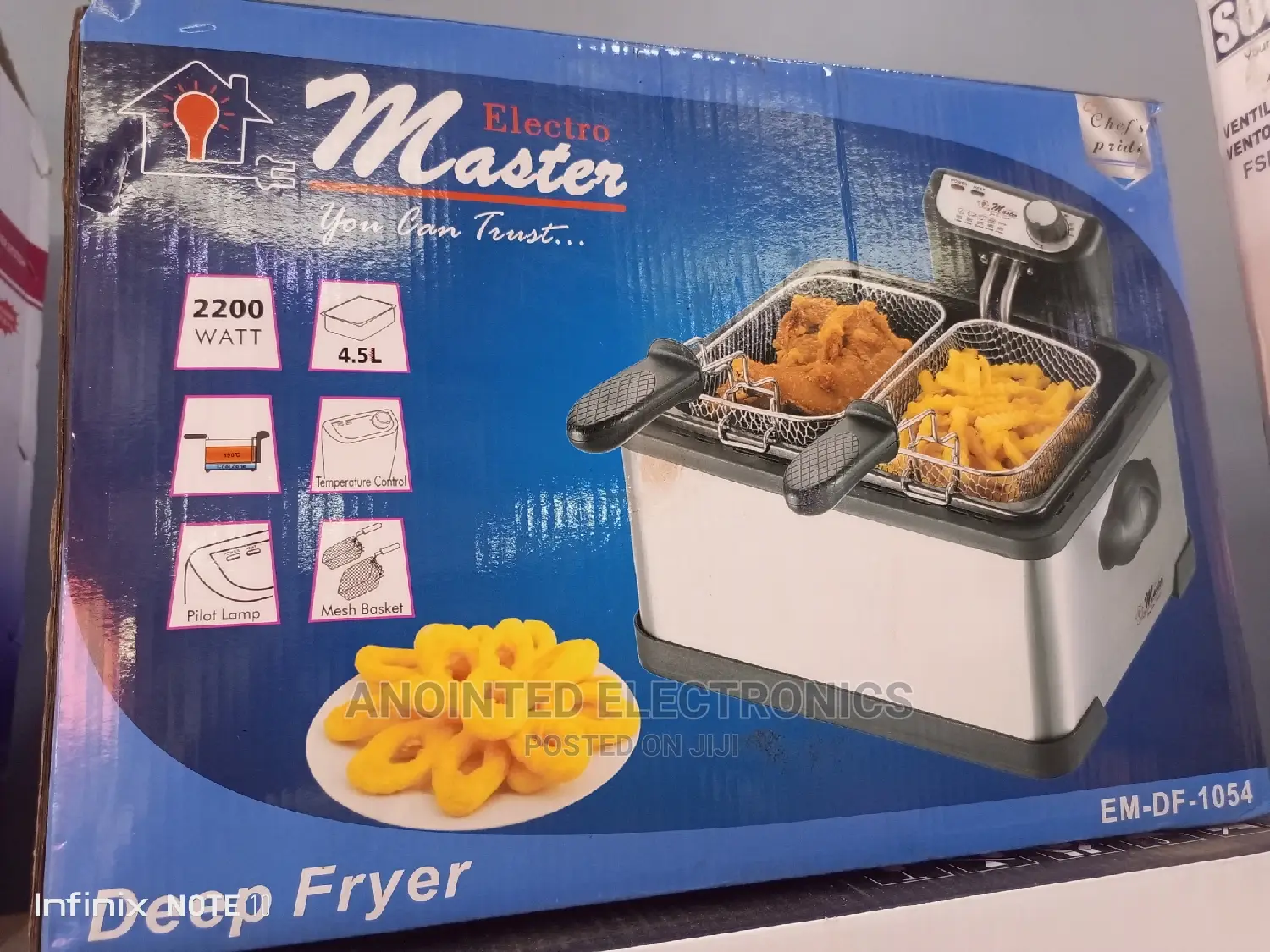 Deep Fryer Double