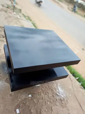 Simple Black Centre Table