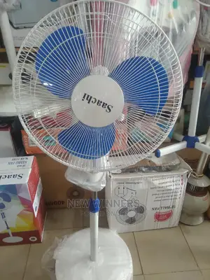 Sachi White Stand Fan