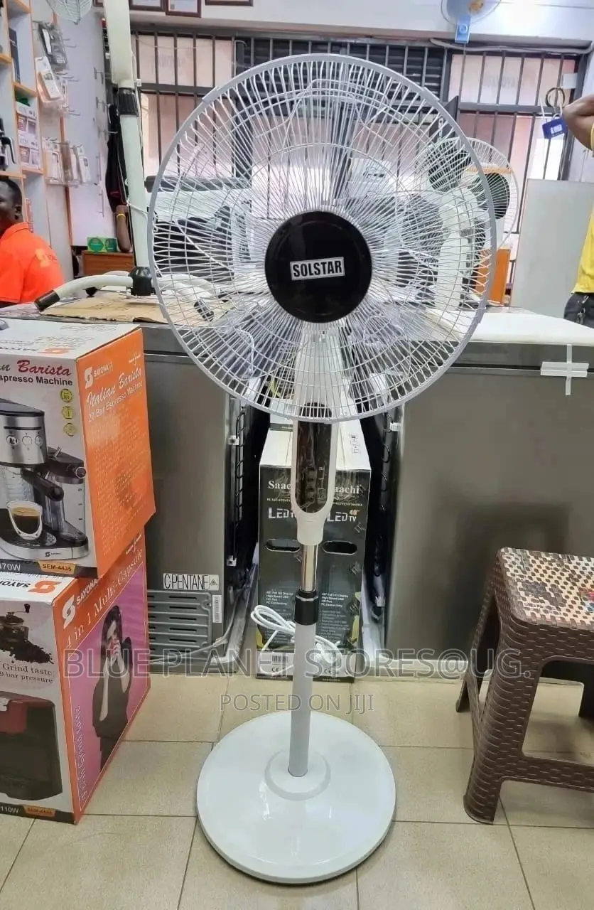 SOLSTAR "16" Stand Fans With a Remote || FSR-1691U-WHSS
