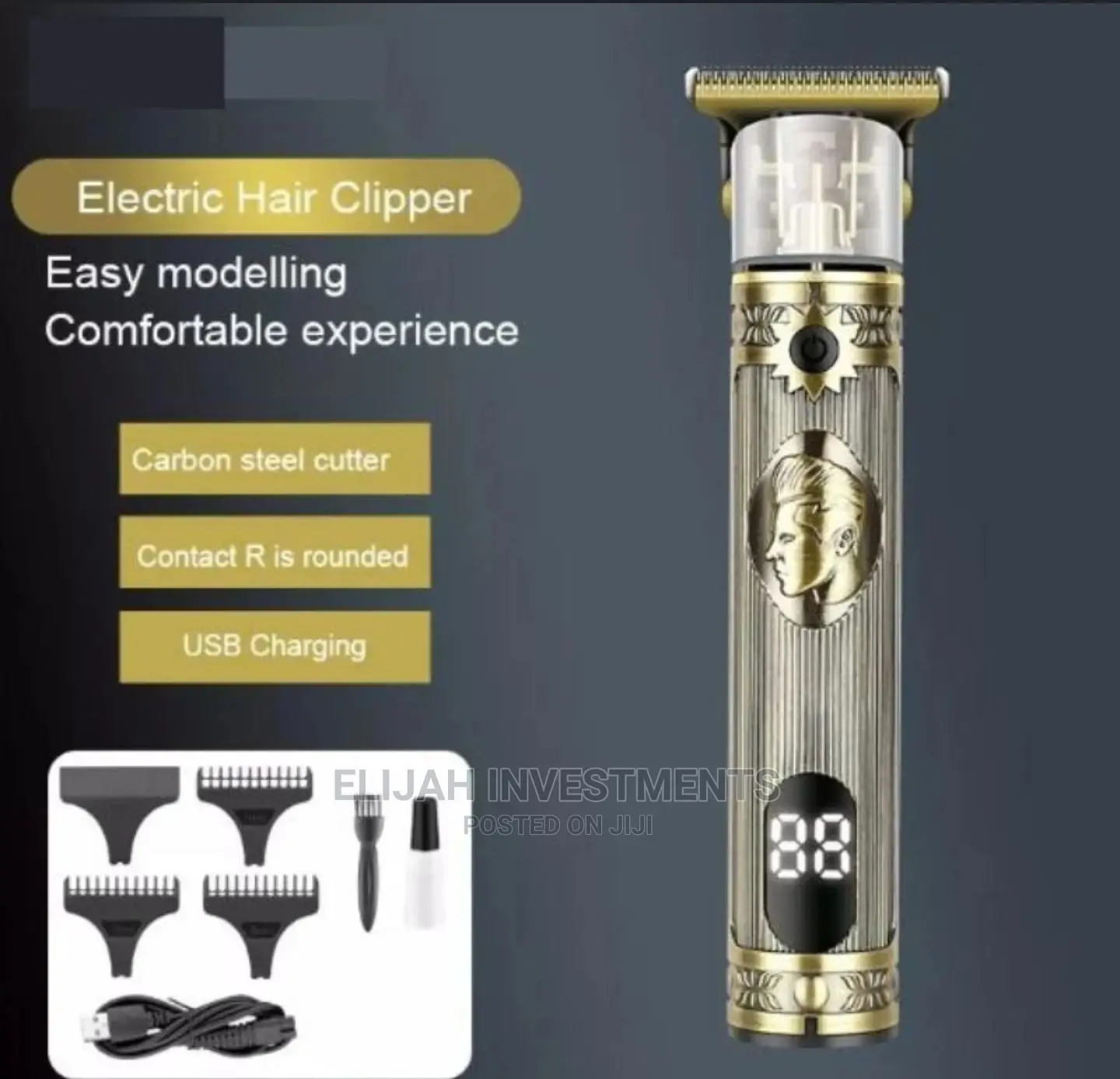 Electric Shaving/ Design Making Clipper Gold