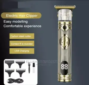 Electric Shaving/ Design Making Clipper Gold