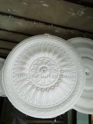 Gypsum Molded Centerpiece.