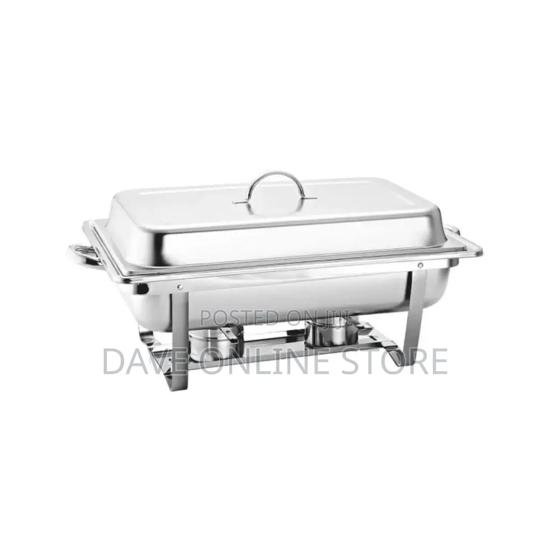 9.5 Litres Heavy Chafing Dishes, Silver