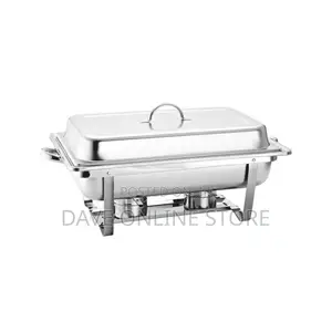 9.5 Litres Heavy Chafing Dishes, Silver