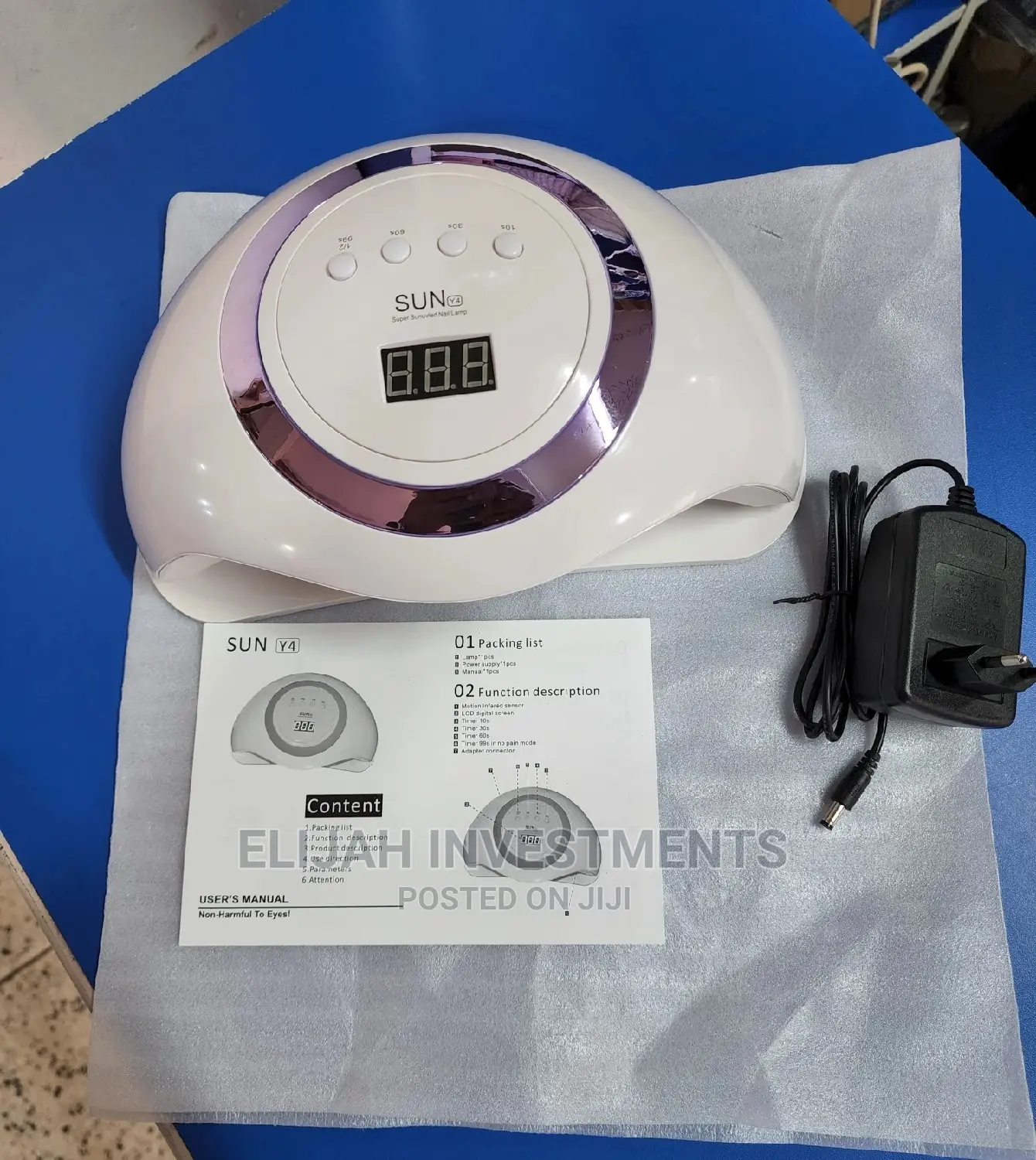 Sunbeam 168W Double Hand UV Nail Dryer
