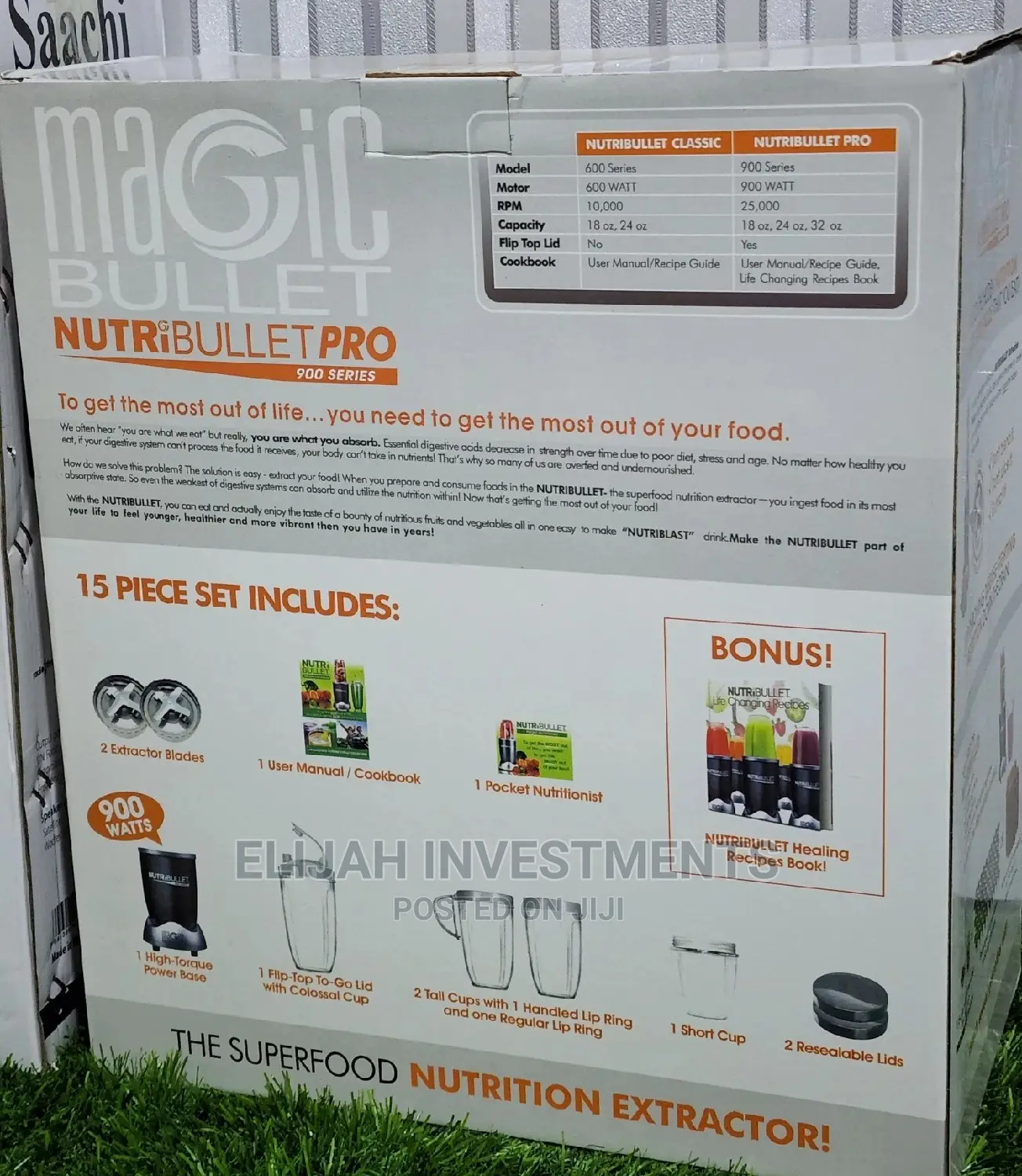Magic 900W Nutribullet Pro Juicer/Blender