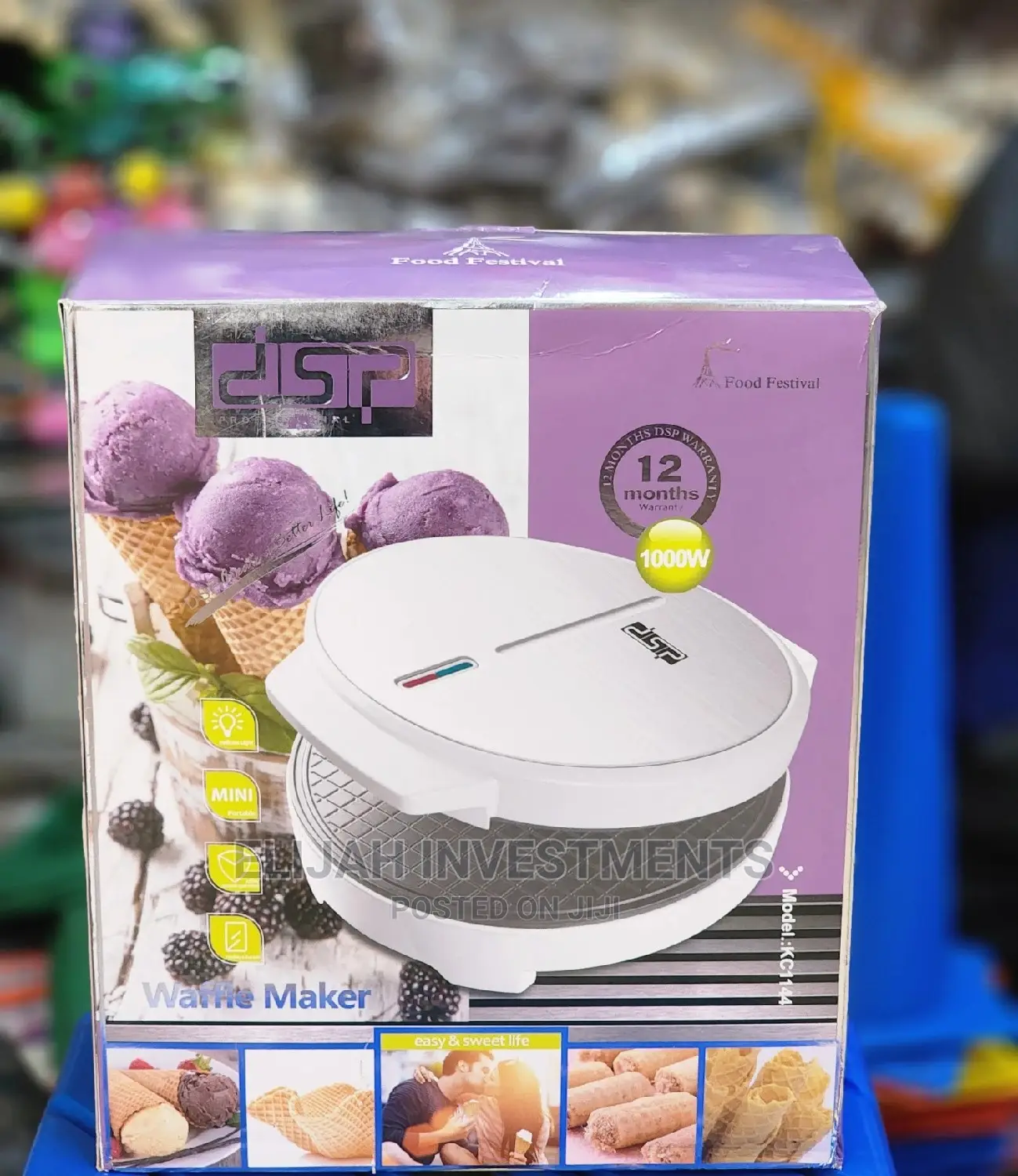 DSP Ice Cream Corn and Waffle Maker