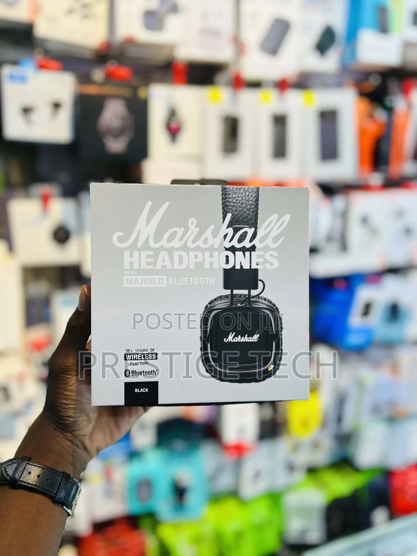 Marshall Major 2 Headphones With 30 Hours Playtime