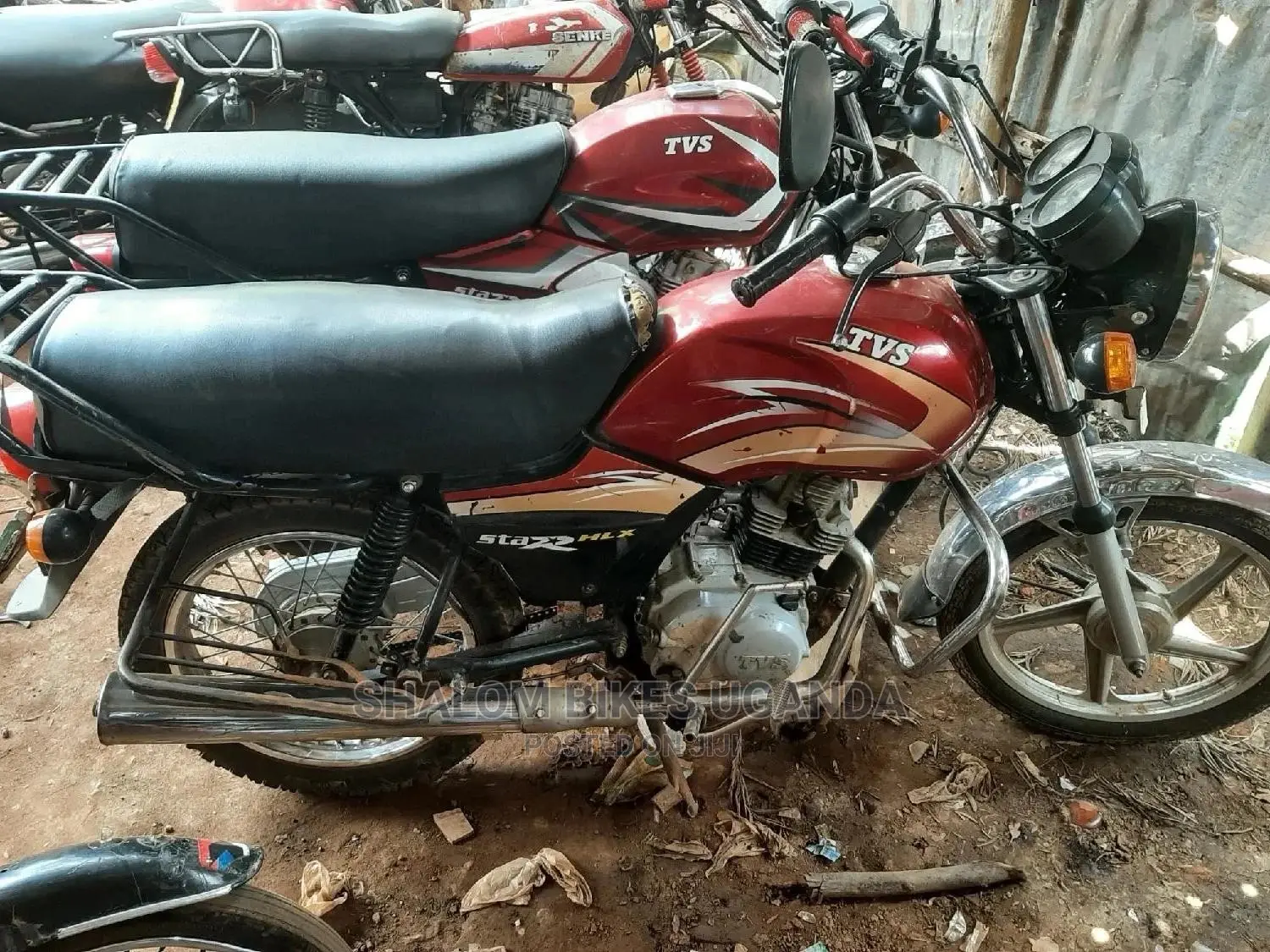 TVS XL 100 2017 Purple
