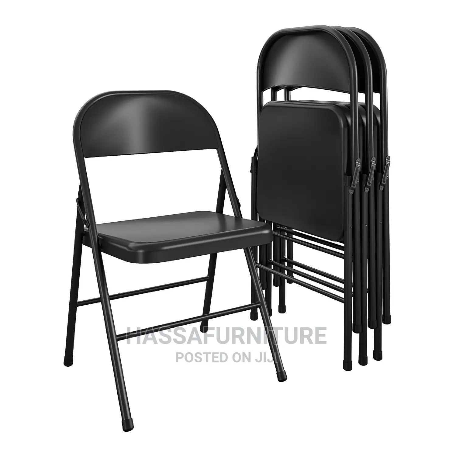 Leather Foldable Chairs Brand New