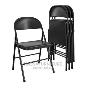 Leather Foldable Chairs Brand New