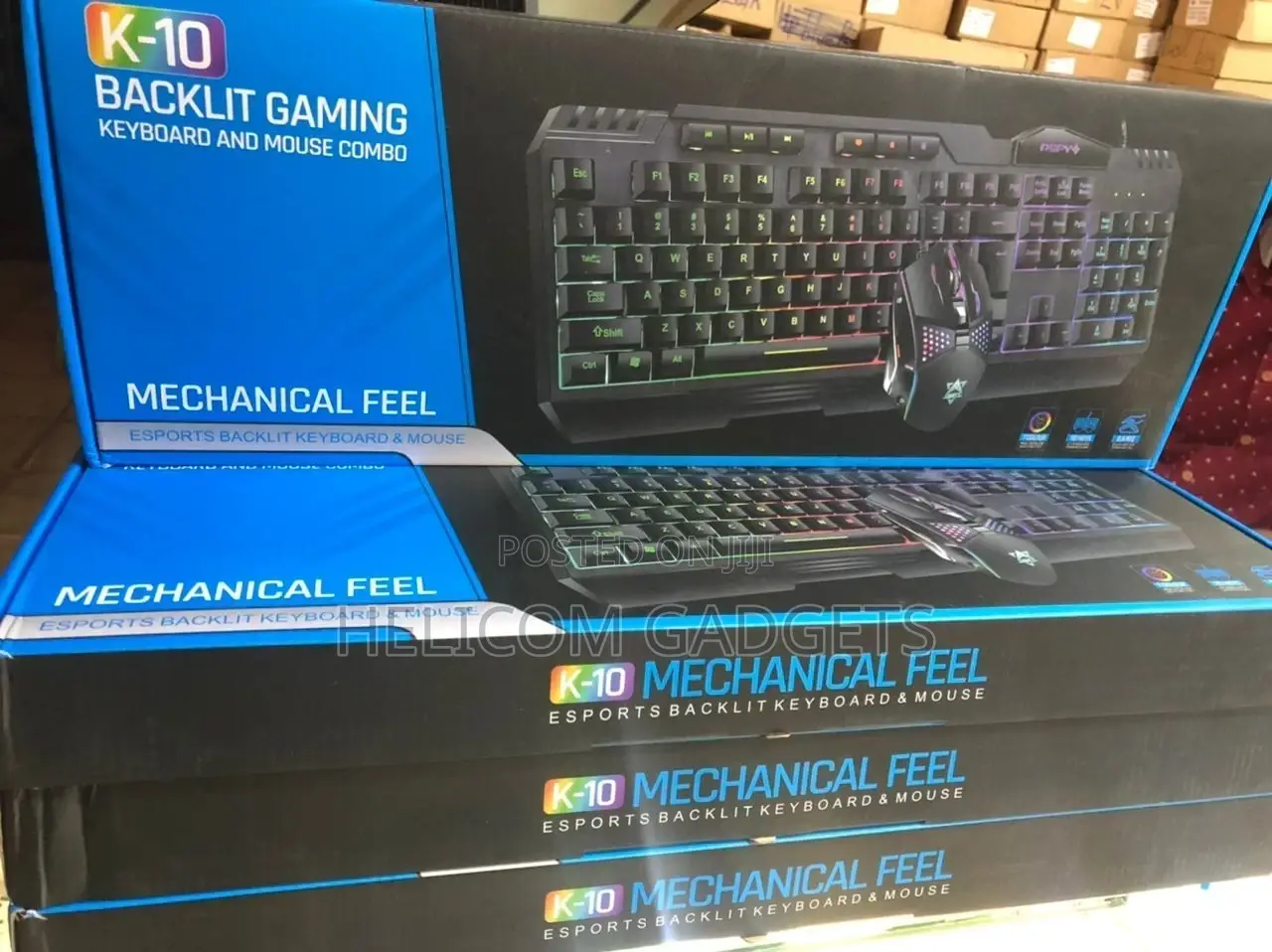 Back Light Gaming Keyboard and Mouse