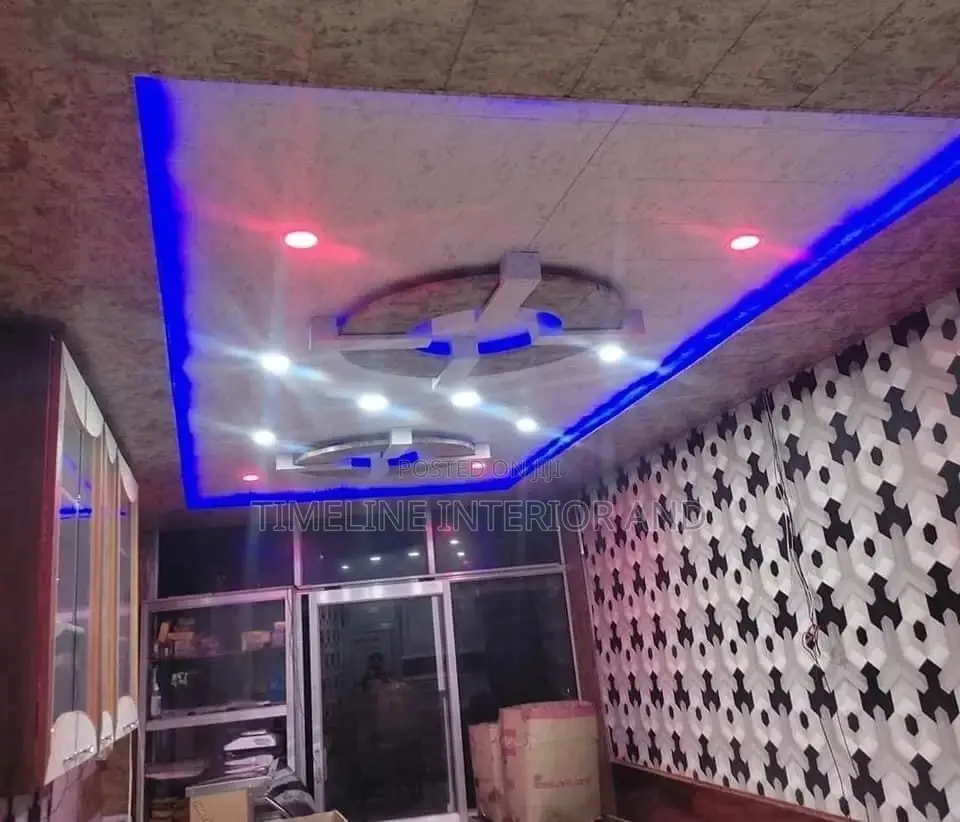 Studio Gypsum Ceiling Design.