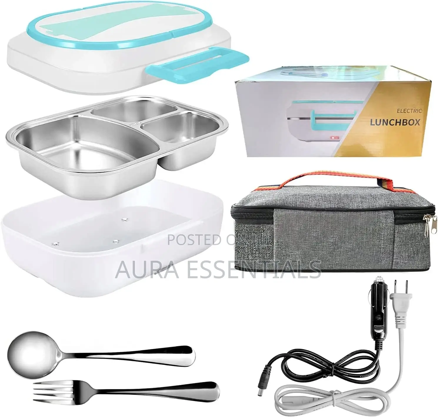 Portable Electric Lunch Box Car Food Warmer