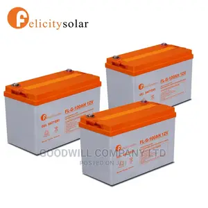 12v 100ah Felicity Gel Battery