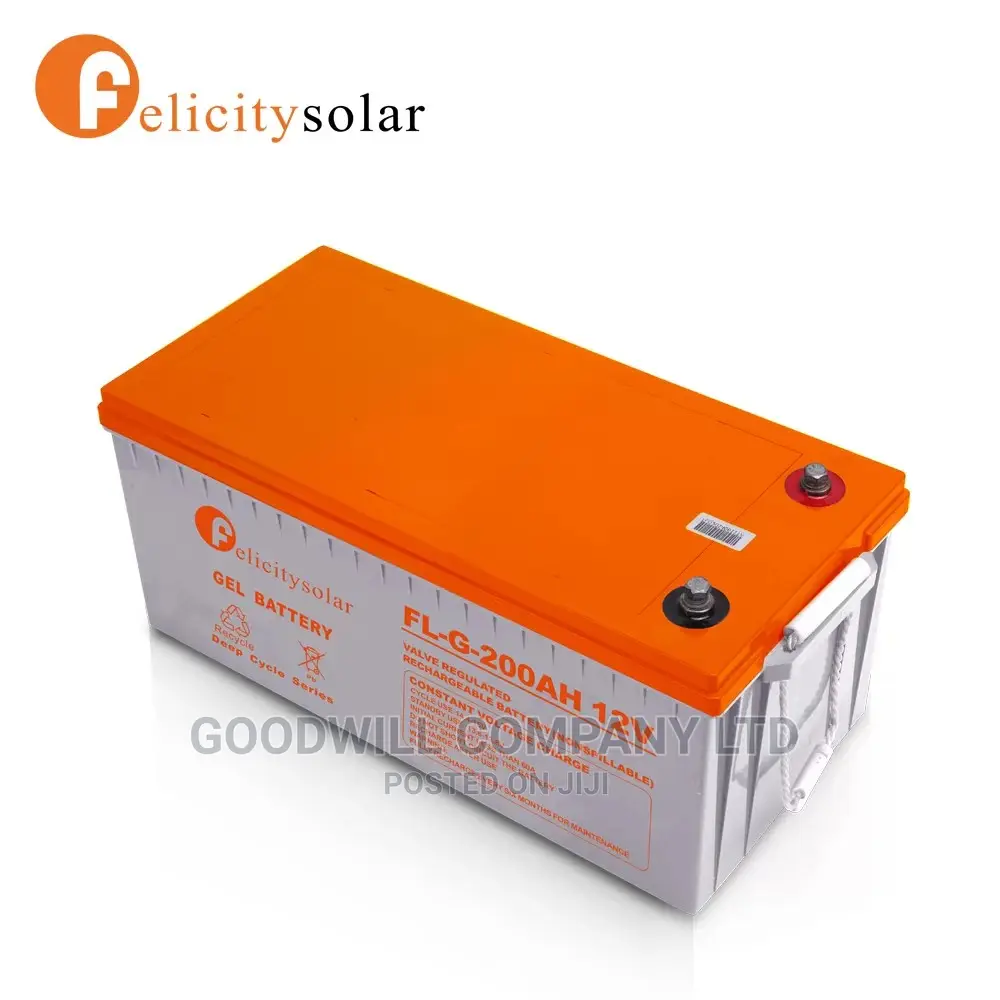 12v 200ah Felicity Gel Battery
