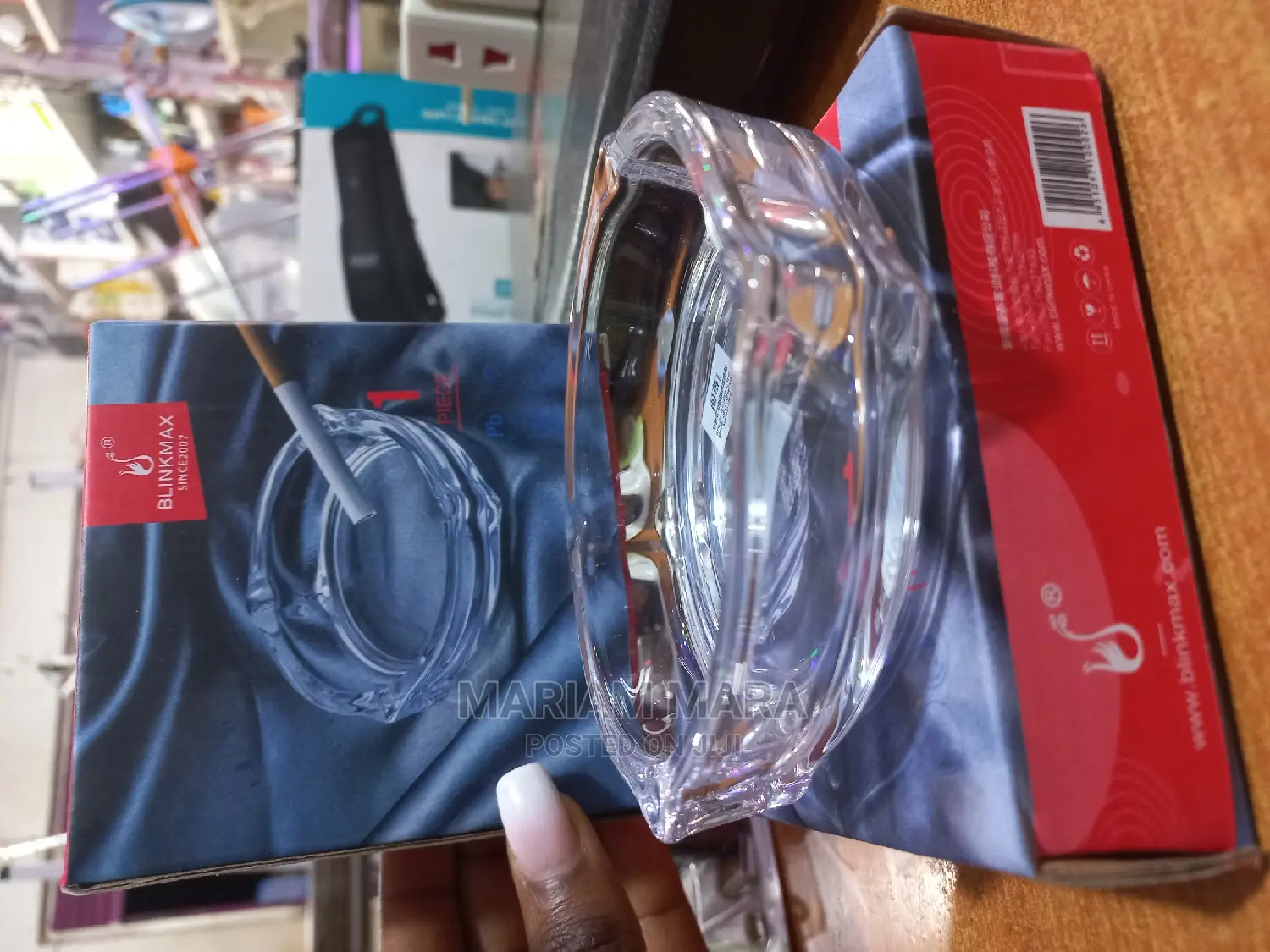Ash Tray Made In Glass