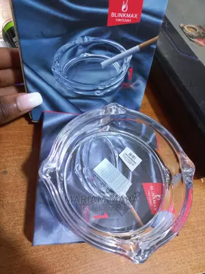 Ash Tray Made In Glass