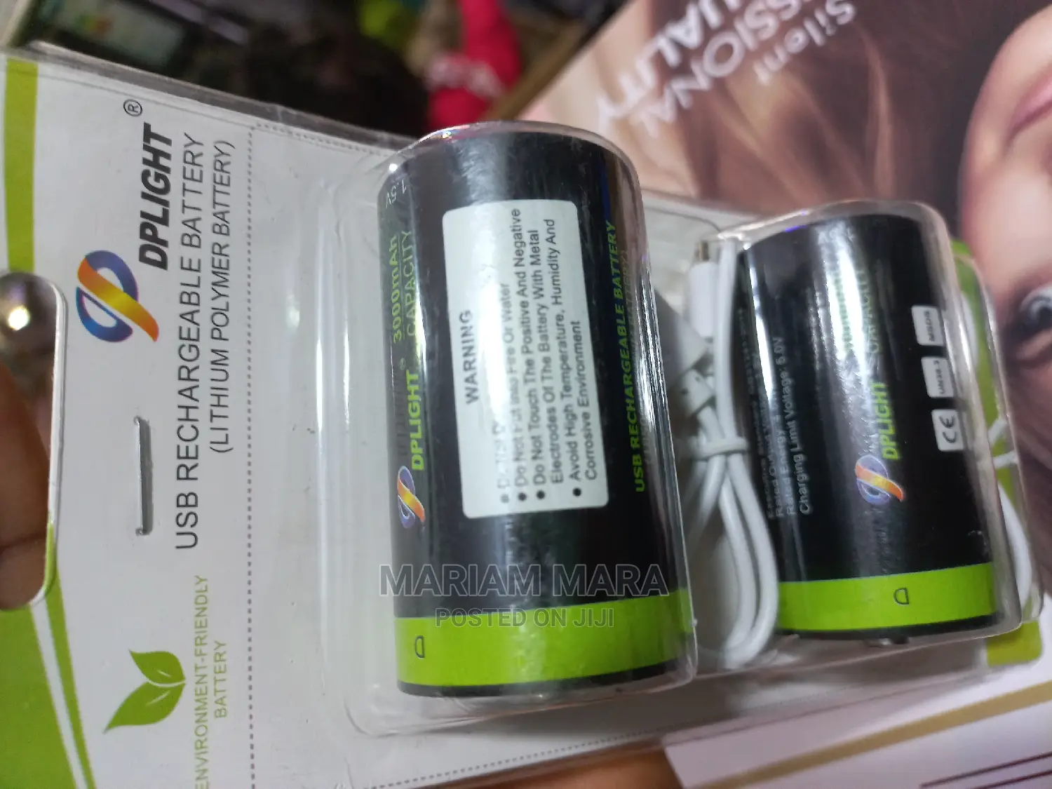 USB Rechargeable Batteries Size D