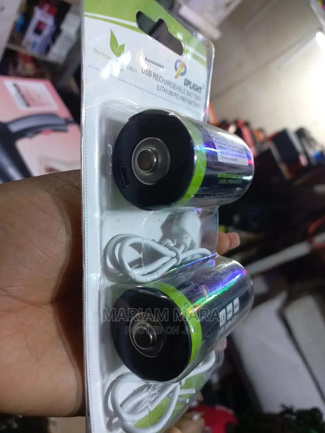 USB Rechargeable Batteries Size D
