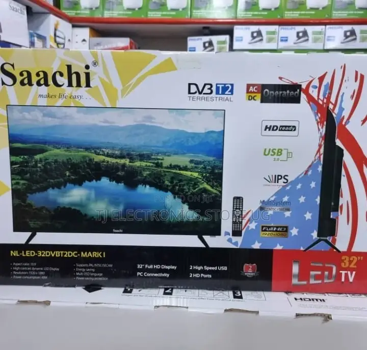 Saachi 32 Inch Digital Frameless