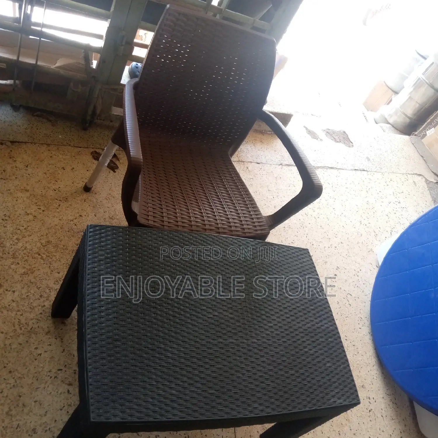 Plastic Table Chair Set