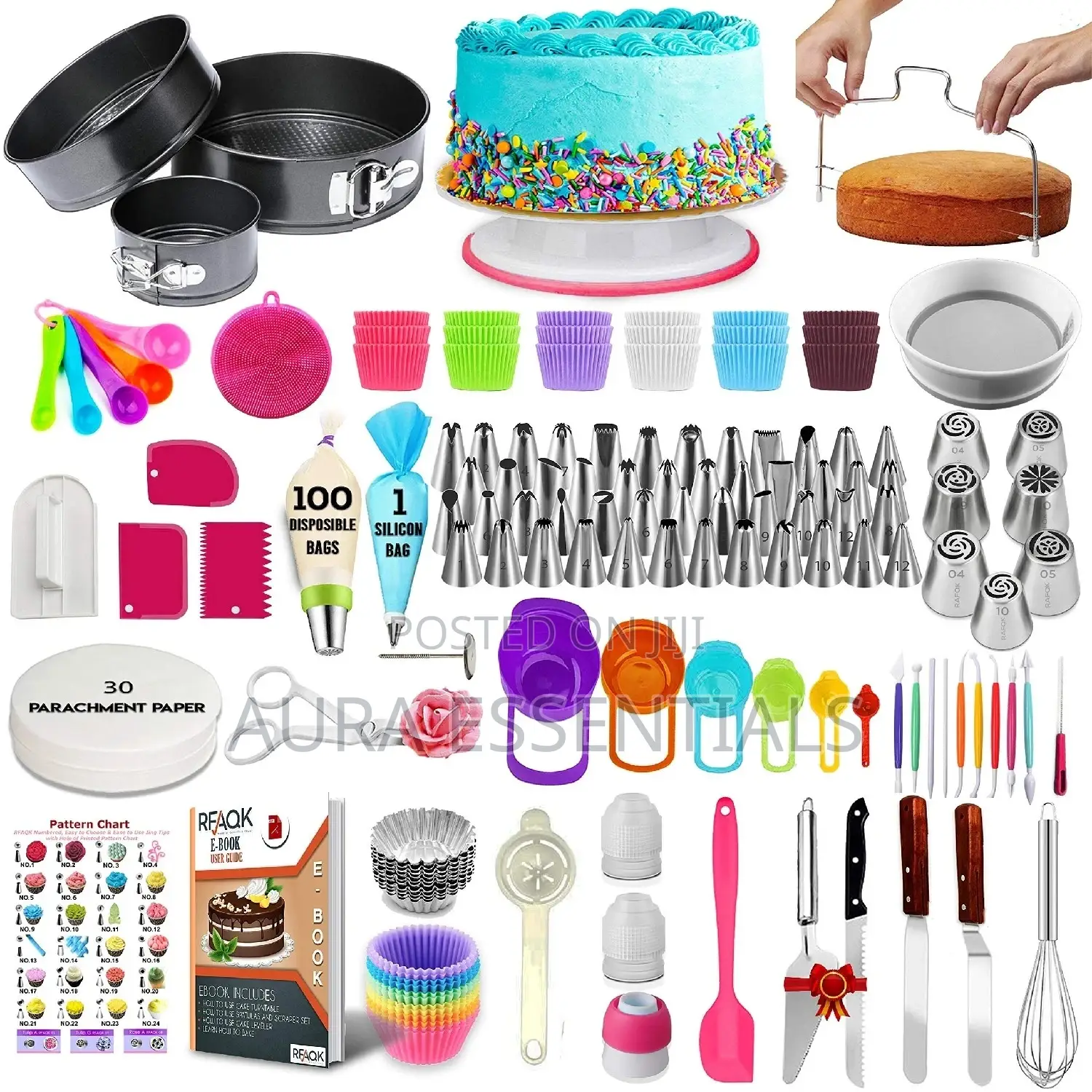 280 Pieces Cake Decorating Kit Set