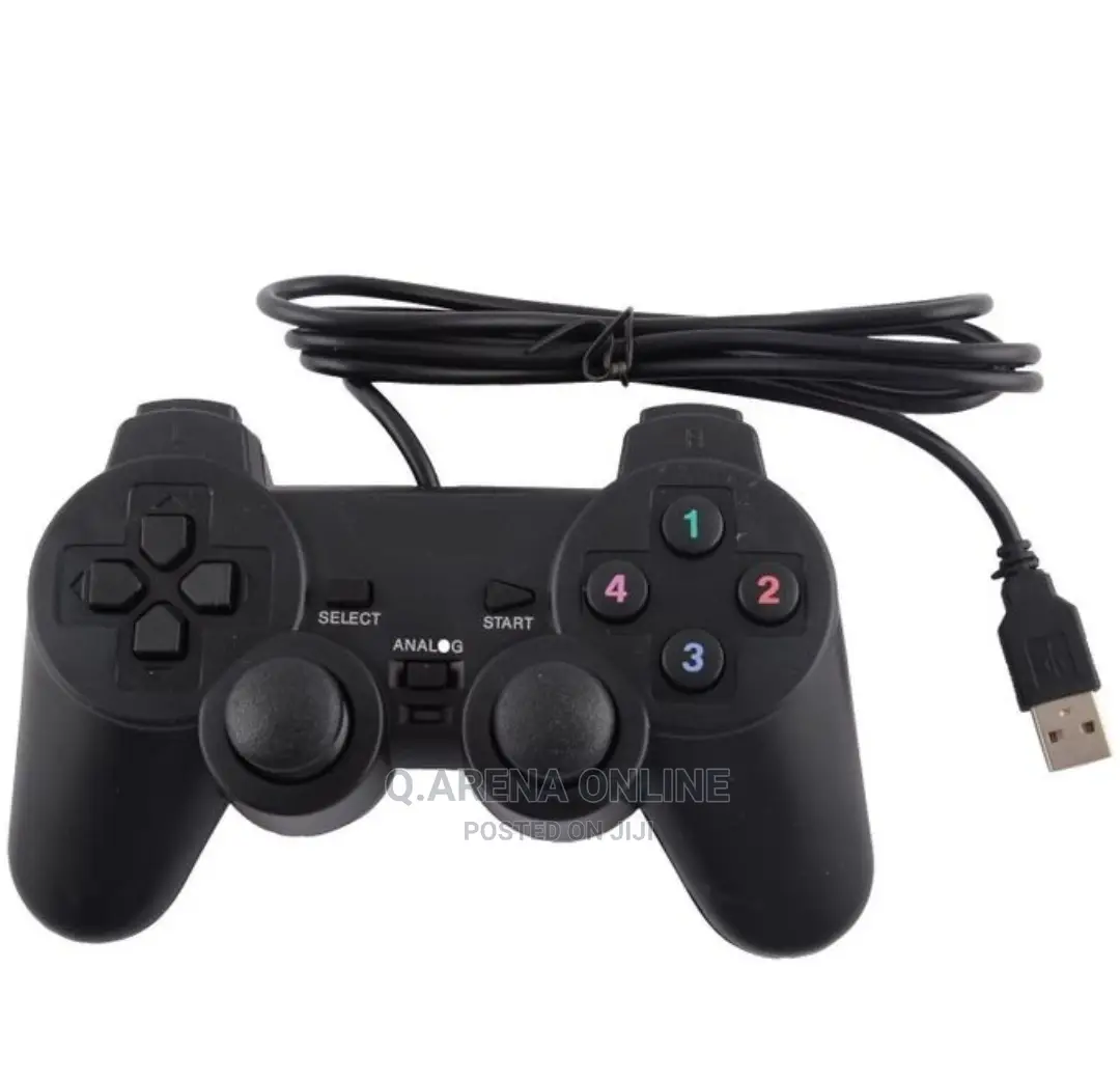 Single Pc Game Pad Controller. Black
