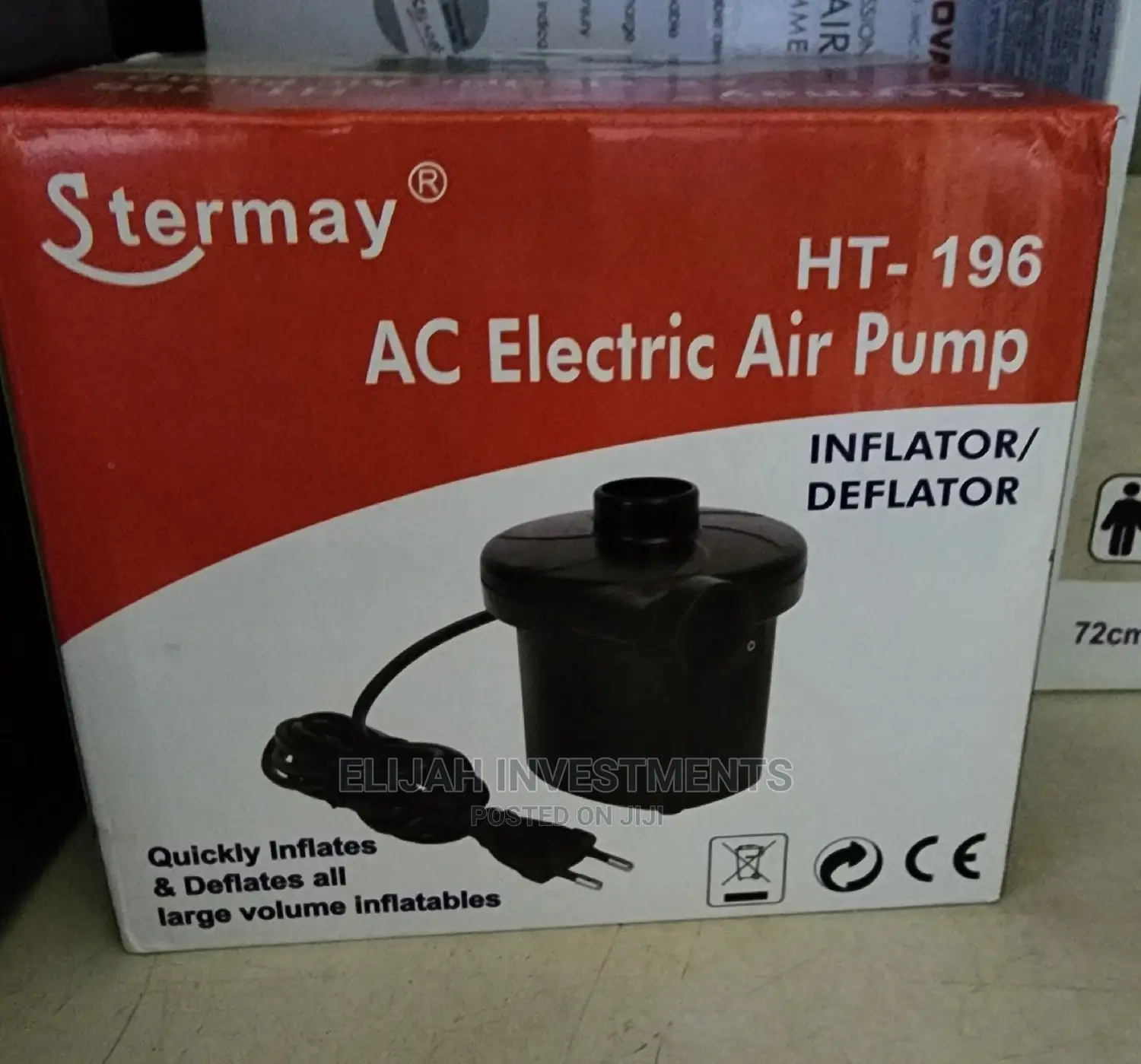 Ac Electric Inflatable Pump