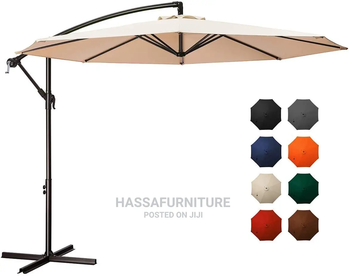 Outdoor Waterproof Umbrella Size 3*3mtrs