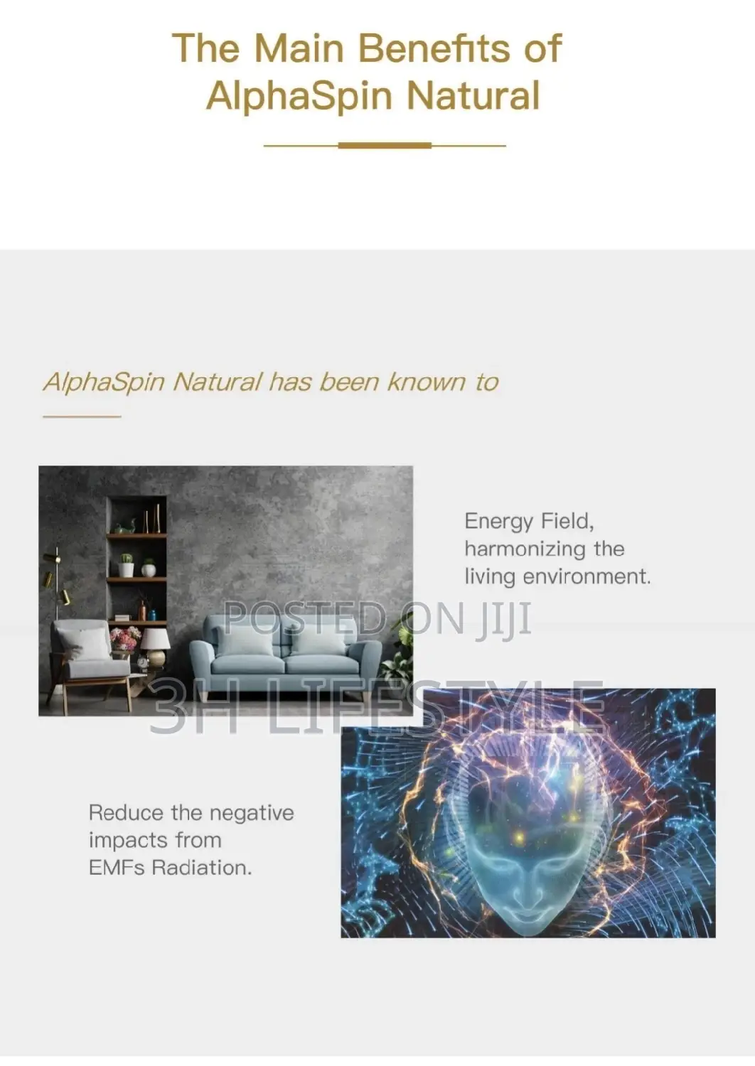 Alphaspin for Emfs and Wifi Effects Protection