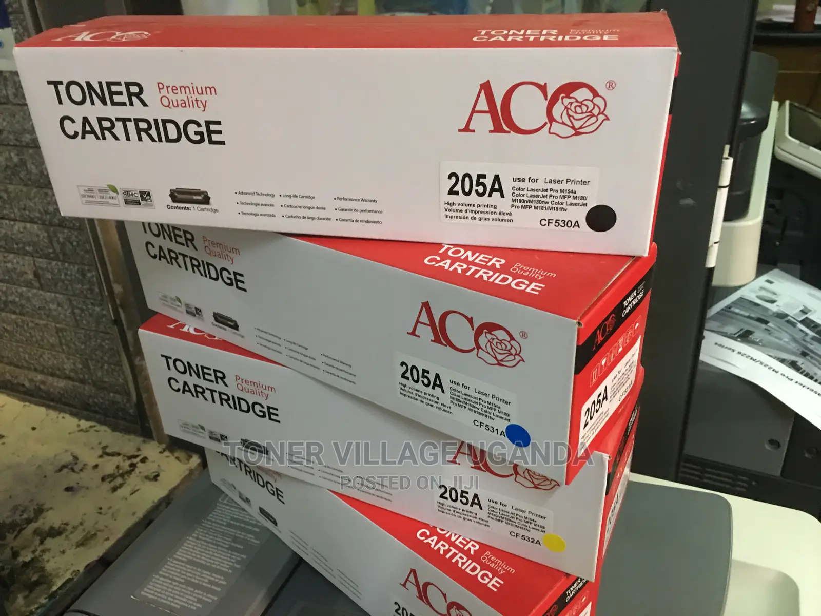 HP 205A Color Toner Cartridge for Use MFP M180, M180N M181