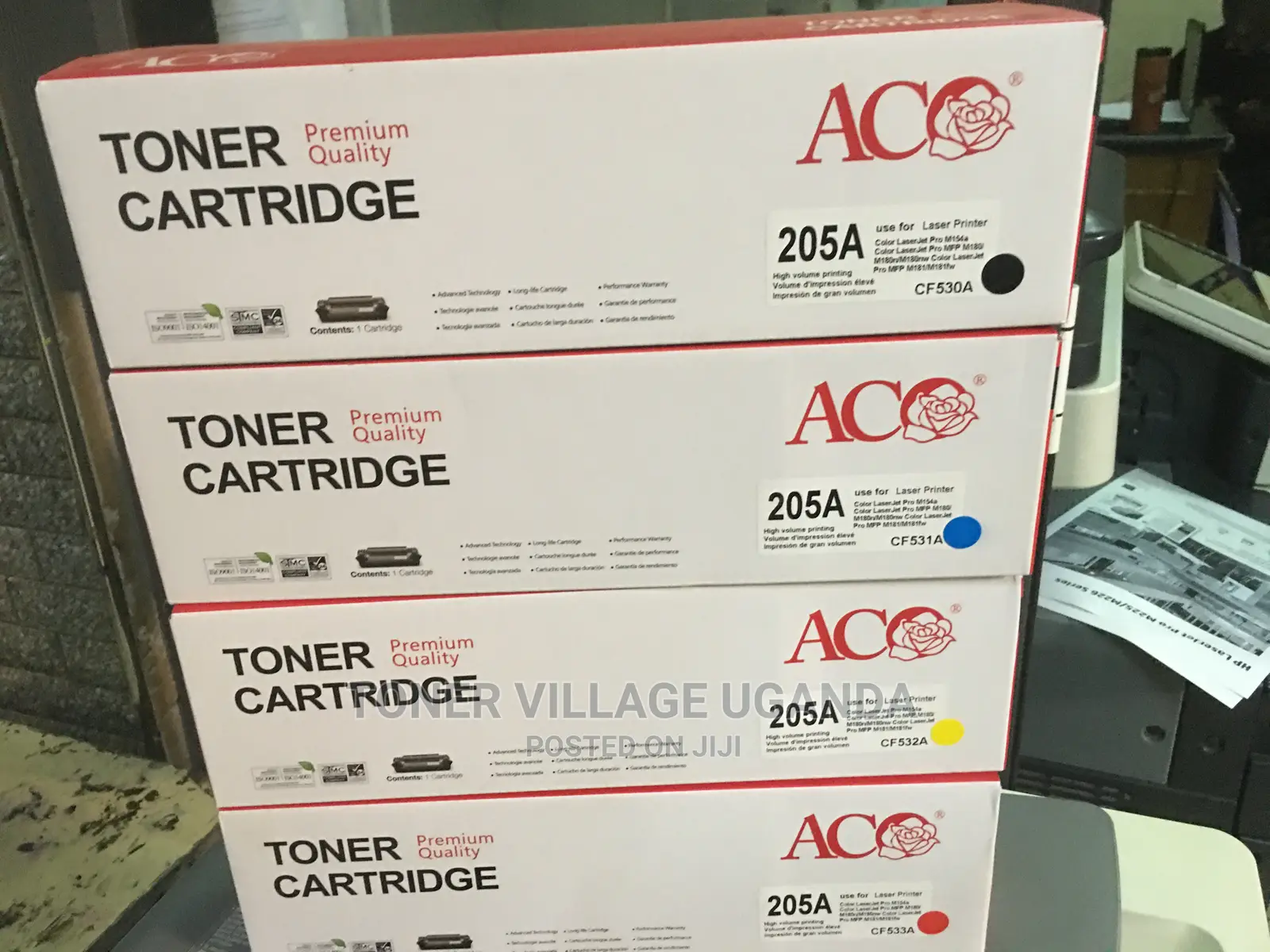 HP 205A Color Toner Cartridge for Use MFP M180, M180N M181