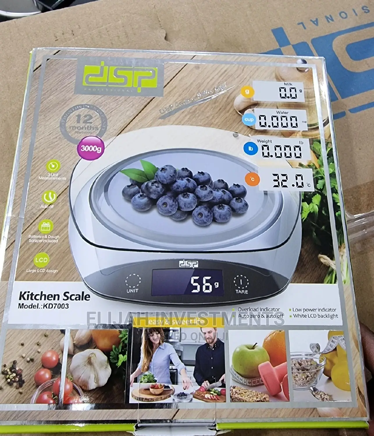 Dsp Digital Modern Kitchen Scale
