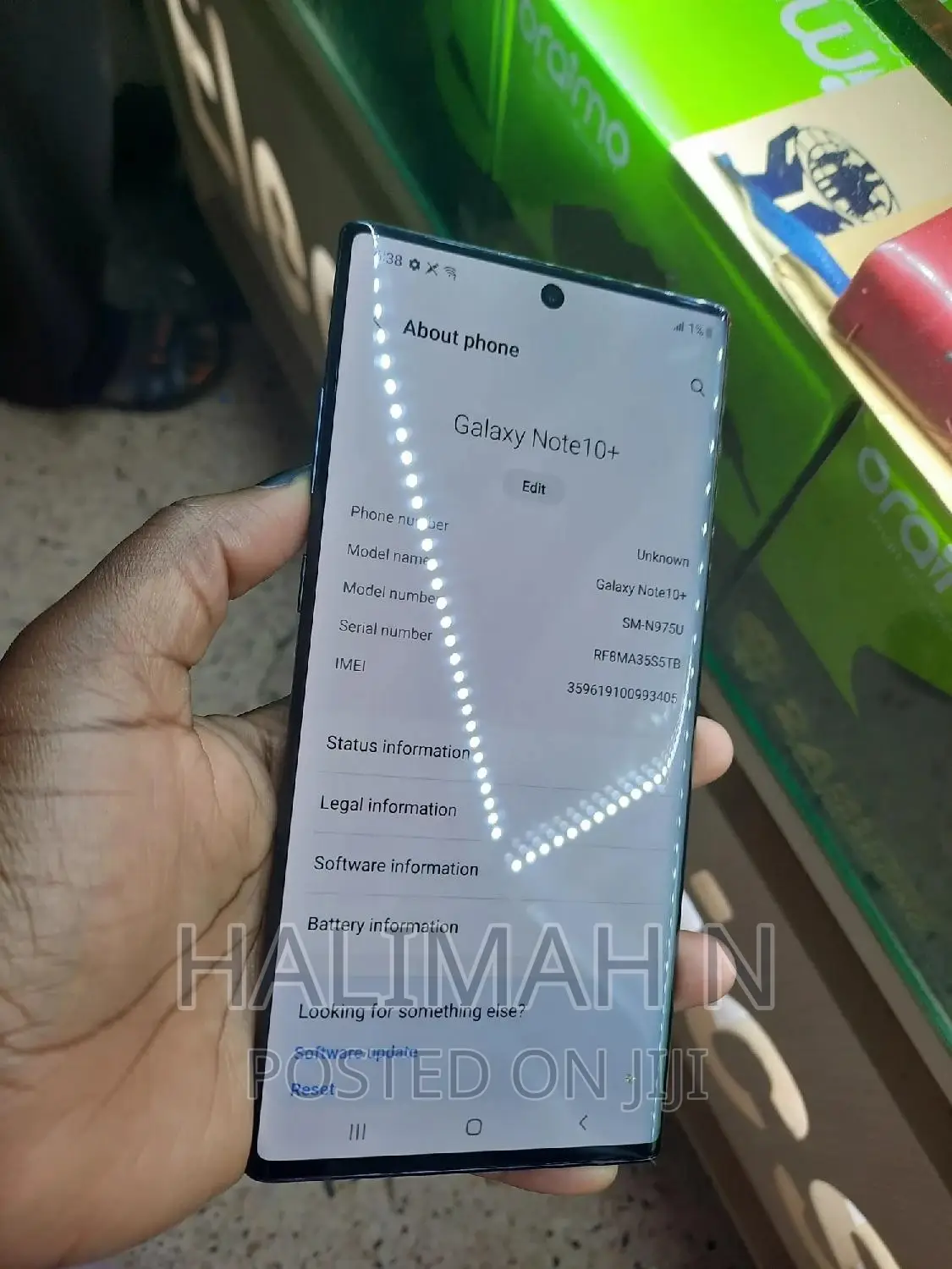 Samsung Galaxy Note 10 5G 256 GB Gold